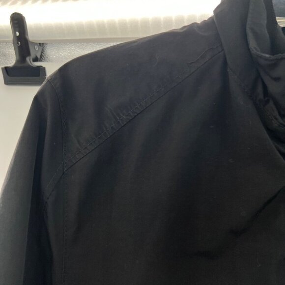 H&M Women's Full Zip Jacket Collared Zip Pockets Black Size Small - Picture 4 of 9